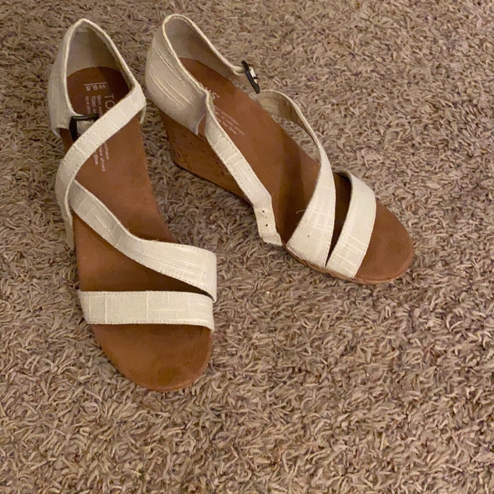 Toms Clarissa Wedges